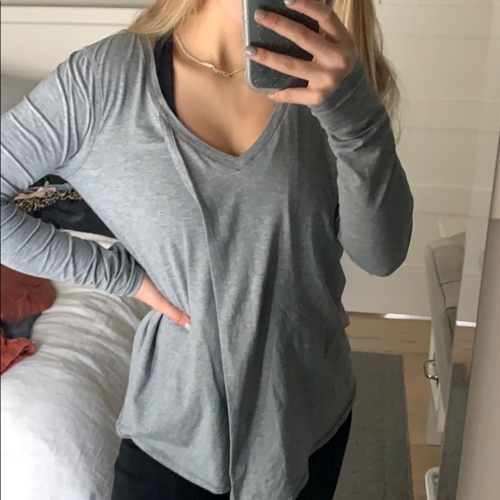 Lululemon V-neck long sleeve